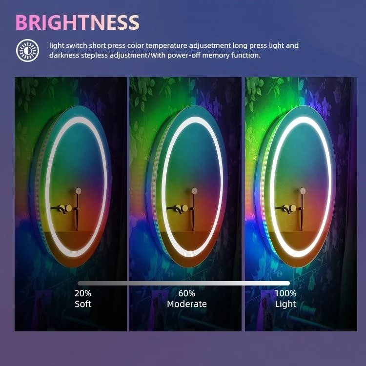 bathroom mirrors with led lighting